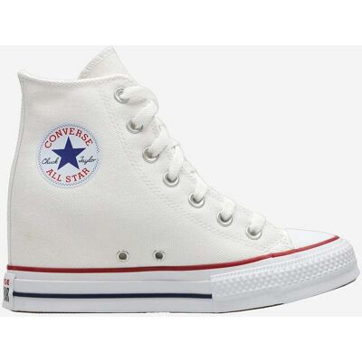 Converse Chuck Taylor All Star Wedge High W - Scarpe Sneakers - Donna - Bianco 41 Converse Chuck Taylor All Star Wedge High W - Scarpe Sneakers - Donna - Bianco 41