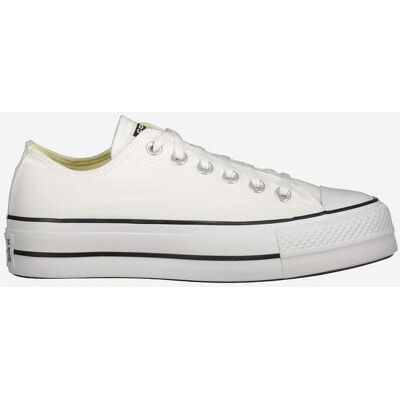 Converse Chuck Taylor All Star Ox Lift W - Scarpe Sneakers - Donna - Bianco 46 Converse Chuck Taylor All Star Ox Lift W - Scarpe Sneakers - Donna - Bianco 46
