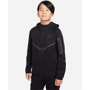 Nike Tech Fleece 2 Jr - Felpa - Nero 13-15ANNI Nike Tech Fleece 2 Jr - Felpa - Nero 13-15ANNI