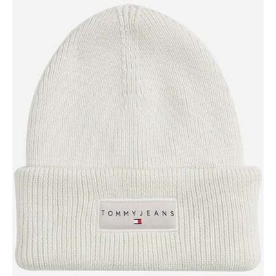 Tommy Hilfiger Logo Linear W - Berretto - Donna - Bianco UNICA Tommy Hilfiger Logo Linear W - Berretto - Donna - Bianco UNICA