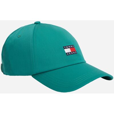 Tommy Hilfiger Logo Badge W - Cappellino - Donna - Verde UNICA Tommy Hilfiger Logo Badge W - Cappellino - Donna - Verde UNICA