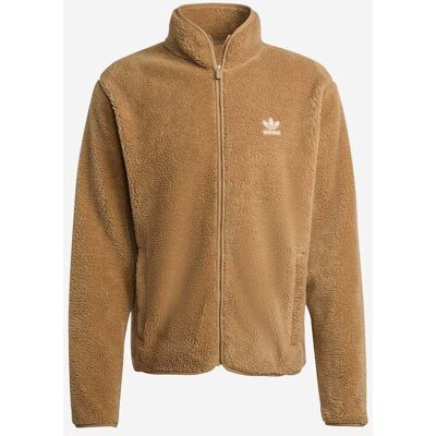 Adidas Small Logo Trefoil M - Felpa - Uomo - Marrone XS Adidas Small Logo Trefoil M - Felpa - Uomo - Marrone XS