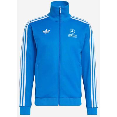 Adidas Originals Mercedes 3stripes M - Felpa - Uomo - Blu L Adidas Originals Mercedes 3stripes M - Felpa - Uomo - Blu L