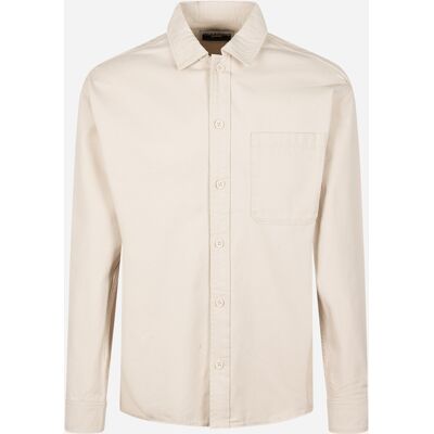 Jack & Jones Collective Zac M - Camicia - Uomo - Beige L Jack & Jones Collective Zac M - Camicia - Uomo - Beige L