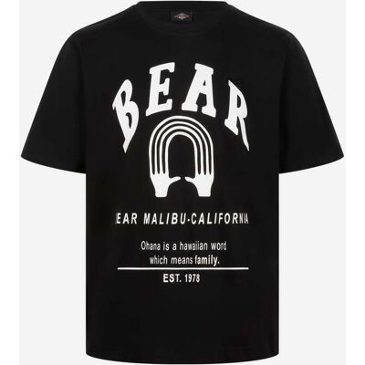 Bear Iconic Surf M - T-shirt - Uomo - Nero L Bear Iconic Surf M - T-shirt - Uomo - Nero L