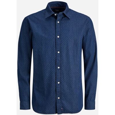 Jack & Jones Elias Chambray M - Camicia - Uomo - Denim M Jack & Jones Elias Chambray M - Camicia - Uomo - Denim M