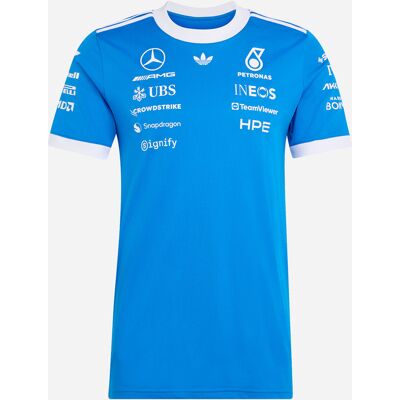 Adidas Originals Mercedes M - T-shirt - Uomo - Blu M Adidas Originals Mercedes M - T-shirt - Uomo - Blu M