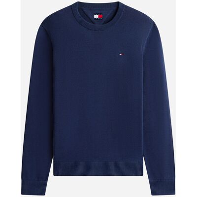 Tommy Hilfiger Small Flag M - Maglione - Uomo - Blu Navy S Tommy Hilfiger Small Flag M - Maglione - Uomo - Blu Navy S