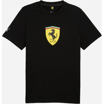 Puma Ferrari Colored Big Shield M - T-shirt - Uomo - Nero S Puma Ferrari Colored Big Shield M - T-shirt - Uomo - Nero S