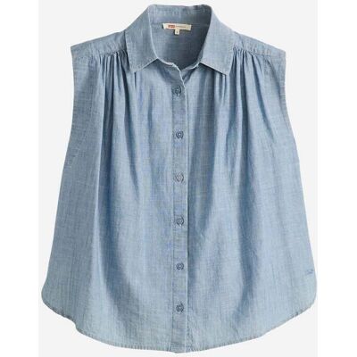 Levis Chambry Denim W - Camicia - Donna - Blu XS Levis Chambry Denim W - Camicia - Donna - Blu XS