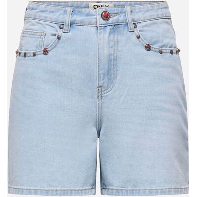 Only Phine Hw Deco W - Short - Donna - Denim nd_M Only Phine Hw Deco W - Short - Donna - Denim nd_M