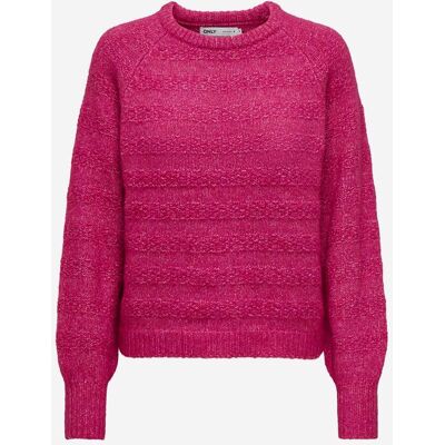 Only Klarisa W - Maglione - Donna - Fucsia M Only Klarisa W - Maglione - Donna - Fucsia M