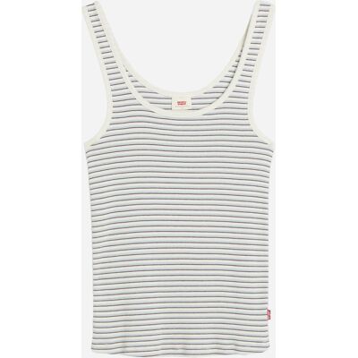 Levis Rib Stripe W - Canotta - Donna - Blu S Levis Rib Stripe W - Canotta - Donna - Blu S