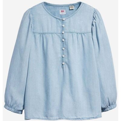 Levis Essential Western W - Camicia - Donna - Denim XS Levis Essential Western W - Camicia - Donna - Denim XS