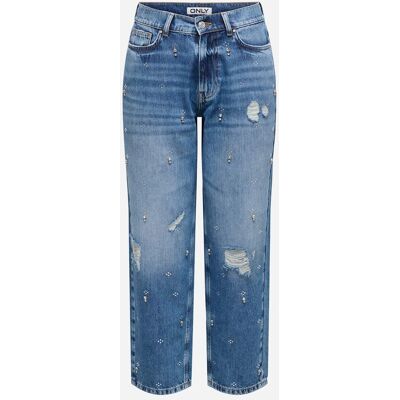 Only Picca Cropped L32 W - Jeans - Donna - Denim W30 Only Picca Cropped L32 W - Jeans - Donna - Denim W30