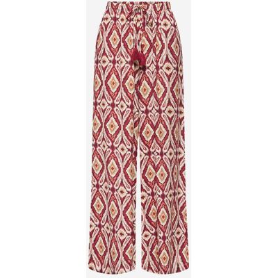 Only Gini L32 Palazzo Fantasy W - Pantalone - Donna - Rosso M Only Gini L32 Palazzo Fantasy W - Pantalone - Donna - Rosso M