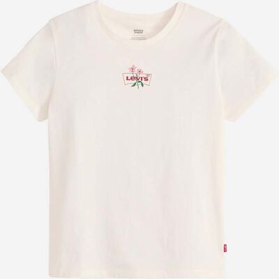 Levis Batwing Flowers W - T-shirt - Donna - Bianco L Levis Batwing Flowers W - T-shirt - Donna - Bianco L