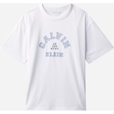 Calvin Klein College Graphic Jr - T-shirt - Bianco 16ANNI Calvin Klein College Graphic Jr - T-shirt - Bianco 16ANNI