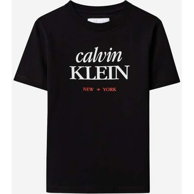 Calvin Klein Basic Jr - T-shirt - Nero 14ANNI Calvin Klein Basic Jr - T-shirt - Nero 14ANNI