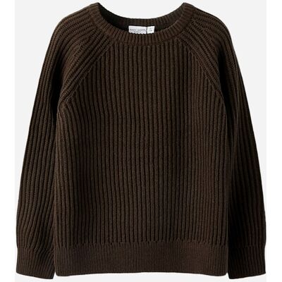 name it Delicioso Jr - Maglione - Marrone 128CM name it Delicioso Jr - Maglione - Marrone 128CM