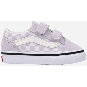 Vans Old Skool V Color Theory Checkerboard Jr - Scarpe Sneakers - Lilla 26,5 Vans Old Skool V Color Theory Checkerboard Jr - Scarpe Sneakers - Lilla 26,5
