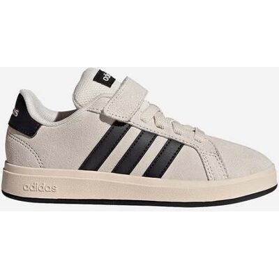Adidas Core Grand Court 00 C Ps Jr - Scarpe Sneakers - Beige 32 Adidas Core Grand Court 00 C Ps Jr - Scarpe Sneakers - Beige 32