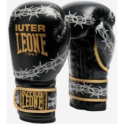 Leone Iuter - Guantoni Boxe - Nero 16OZ Leone Iuter - Guantoni Boxe - Nero 16OZ