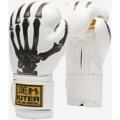 Leone Iuter - Guantoni Boxe - Bianco 10OZ Leone Iuter - Guantoni Boxe - Bianco 10OZ