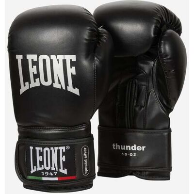 Leone Thunder M - Guanti - Uomo - Nero 10OZ Leone Thunder M - Guanti - Uomo - Nero 10OZ