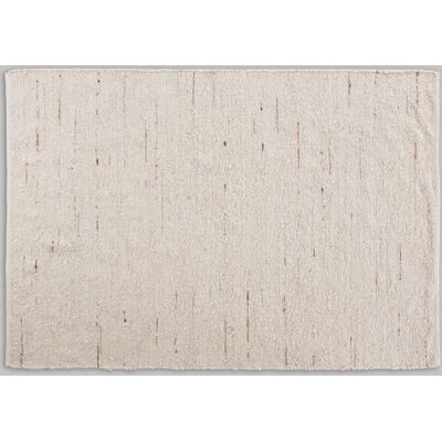 Maisons du Monde Tappeto in lana intessuta écru marrone e blu 160x230 cm 160x230cm Maisons du Monde Tappeto in lana intessuta écru marrone e blu 160x230 cm 160x230cm