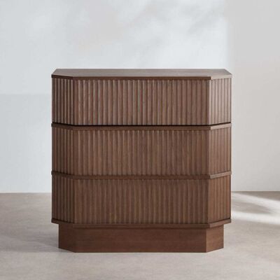 Maisons du Monde Cassettiera alta con 3 cassetti lung. 102 cm 101.5x100x55.3cm Maisons du Monde Cassettiera alta con 3 cassetti lung. 102 cm 101.5x100x55.3cm