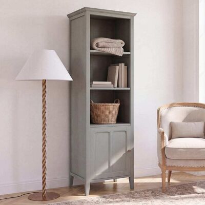 Maisons du Monde Libreria a 1 anta verde-grigio, lung. 58 cm 58x180x41.5cm Maisons du Monde Libreria a 1 anta verde-grigio, lung. 58 cm 58x180x41.5cm