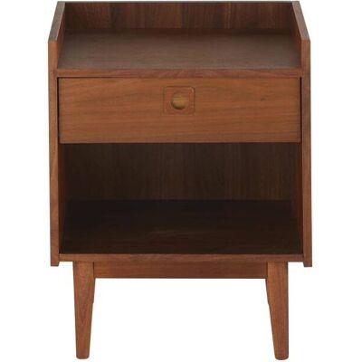 Maisons du Monde Comodino con 1 cassetto e 1 vano a giorno 45.8x59.5x35cm Maisons du Monde Comodino con 1 cassetto e 1 vano a giorno 45.8x59.5x35cm