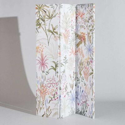 Maisons du Monde Paravento con motivo floreale multicolore 121x180x2.5cm Maisons du Monde Paravento con motivo floreale multicolore 121x180x2.5cm