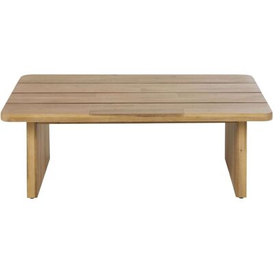 Maisons du Monde Tavolino basso da giardino professionale in legno massello di acacia 100x35.5x60cm Maisons du Monde Tavolino basso da giardino professionale in legno massello di acacia 100x35.5x60cm