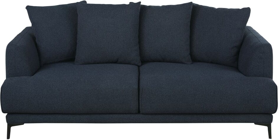 Maisons du Monde Divano 3 posti in tessuto bouclé blu notte 202x88x103cm 1 Maisons du Monde Divano 3 posti in tessuto bouclé blu notte 202x88x103cm