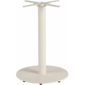 Maisons du Monde Base rotonda per tavolo da ristorante in acciaio écru, alt. 73 cm 52x73x52cm Maisons du Monde Base rotonda per tavolo da ristorante in acciaio écru, alt. 73 cm 52x73x52cm