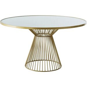 Maisons du Monde Tavolo da pranzo rotondo 6 persone in vetro sbiancato,140 cm 140x76.3x140cm Maisons du Monde Tavolo da pranzo rotondo 6 persone in vetro sbiancato,140 cm 140x76.3x140cm