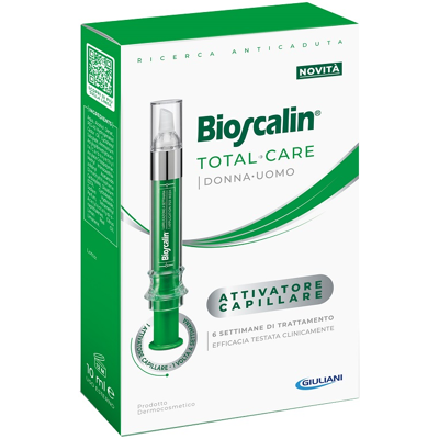 GIULIANI SpA BIOSCALIN TOTAL CARE ATTIVATORE CAPILLARE ANTICADUTA 10ML GIULIANI SpA BIOSCALIN TOTAL CARE ATTIVATORE CAPILLARE ANTICADUTA 10ML