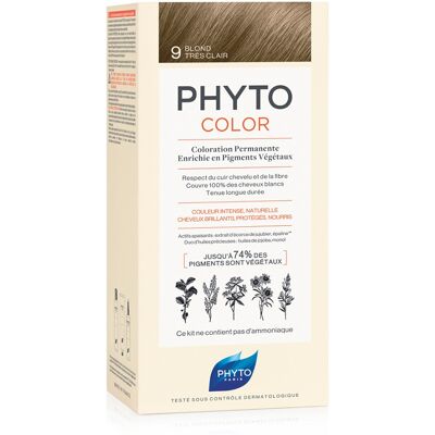 Phyto 9 Biondo Chiaro - Colorazione Permanente Phyto 9 Biondo Chiaro - Colorazione Permanente