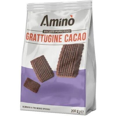 Nove Alpi Srl Amino' Grattugine Cacao 200 G - Biscotto Nove Alpi Srl Amino' Grattugine Cacao 200 G - Biscotto