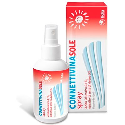 FIDIA FARMACEUTICI SpA CONNETTIVINASOLE SPRAY PER SCOTTATURE ERITEMI ARROSSAMENTI 50ML FIDIA FARMACEUTICI SpA CONNETTIVINASOLE SPRAY PER SCOTTATURE ERITEMI ARROSSAMENTI 50ML
