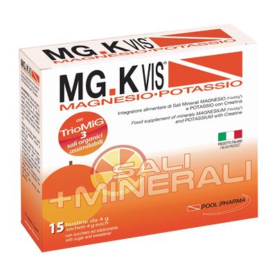 Pool Pharma Mg.K Vis Arancia - Integratore alimentare Pool Pharma Mg.K Vis Arancia - Integratore alimentare