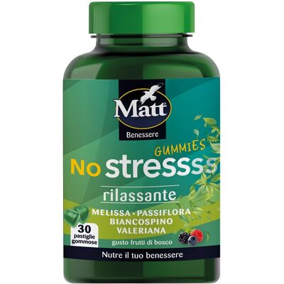 A&D; SpA Gruppo Alimentare Diet MATT NO STRESS Gummies 30Past. A&D; SpA Gruppo Alimentare Diet MATT NO STRESS Gummies 30Past.