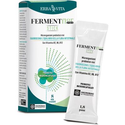 ERBA VITA GROUP SpA Erba Vita FERMENTFLOR PRO 8 STICK OROSOLUBILI - Integratore per il sistema immunitario e l'equilibrio della flora intestinale ERBA VITA GROUP SpA Erba Vita FERMENTFLOR PRO 8 STICK OROSOLUBILI - Integratore per il sistema immunitario e l'equilibrio della flora intestinale