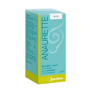 Spray per orecchie Anaurette - Previene e Rimuove il Cerume - 30ml Spray per orecchie Anaurette - Previene e Rimuove il Cerume - 30ml