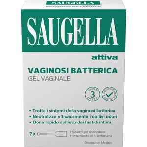 COOPER CONSUMER HEALTH IT Srl SAUGELLA ATTIVA GEL VAGINALE PER VAGINOSI BATTERICA 7 TUBETTI MONODOSE COOPER CONSUMER HEALTH IT Srl SAUGELLA ATTIVA GEL VAGINALE PER VAGINOSI BATTERICA 7 TUBETTI MONODOSE