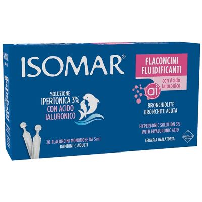 EURITALIA PHARMA (div.COSWELL) ISOMAR Sol.Iper.3% 20FL 5ML EURITALIA PHARMA (div.COSWELL) ISOMAR Sol.Iper.3% 20FL 5ML
