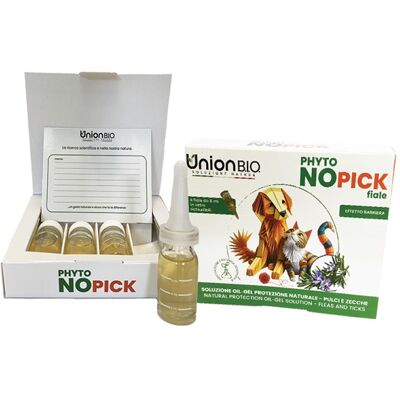 Union B.I.O. Phytonopick Pulci e Zecche - 4 Fiale da 8 ml Union B.I.O. Phytonopick Pulci e Zecche - 4 Fiale da 8 ml