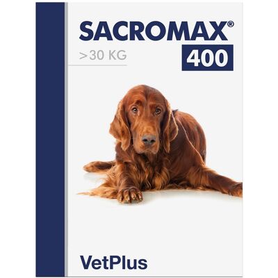 VETPLUS LTD SACROMAX 400 30Bust. VETPLUS LTD SACROMAX 400 30Bust.
